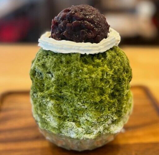 有機静岡抹茶かき氷